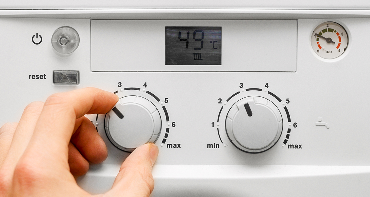 نحوه باز کردن شیر پرکن برای تنظیم فشار پکیج