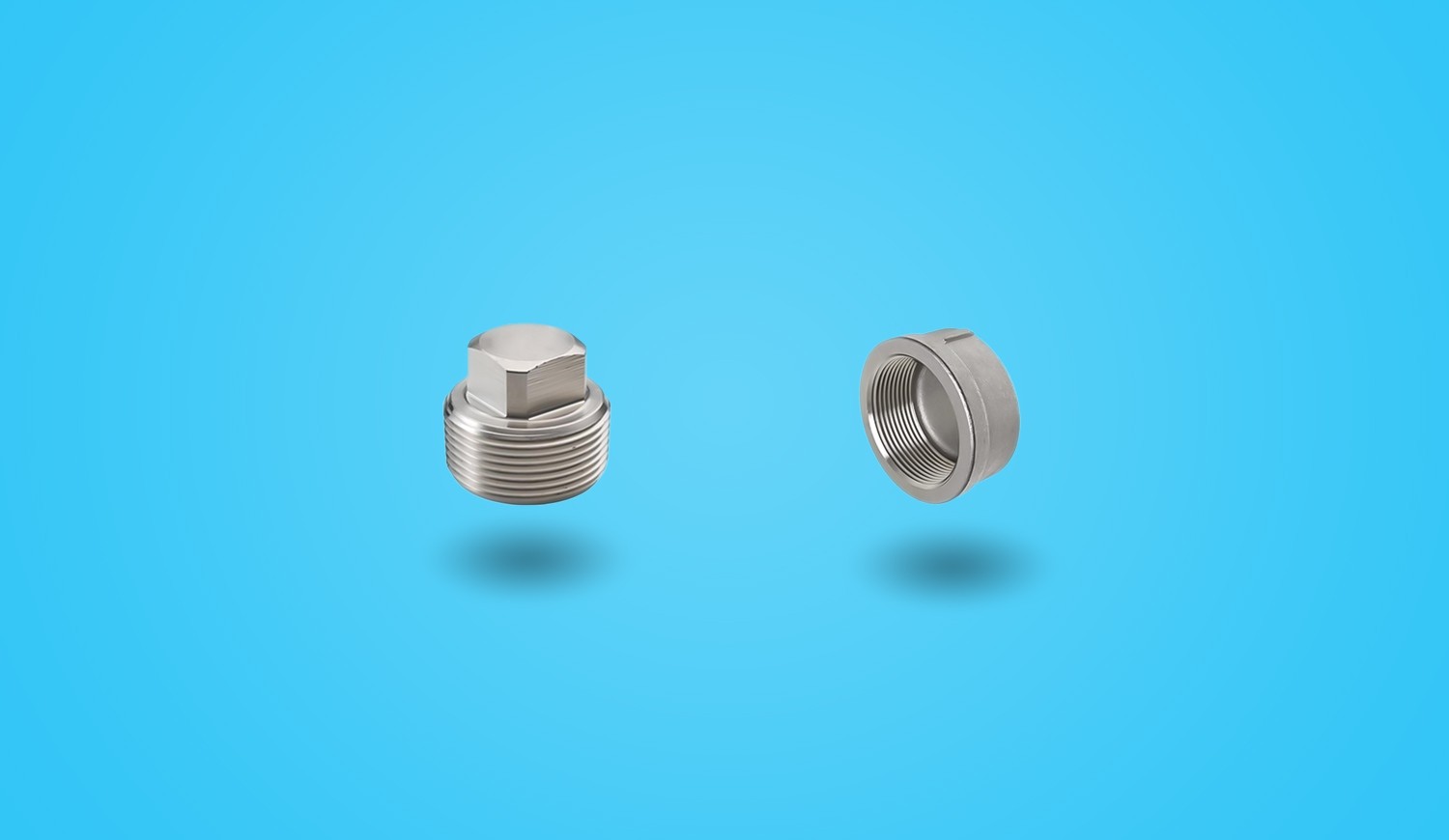 یک فیتینگ توپی یا پلاگ رزوه ای