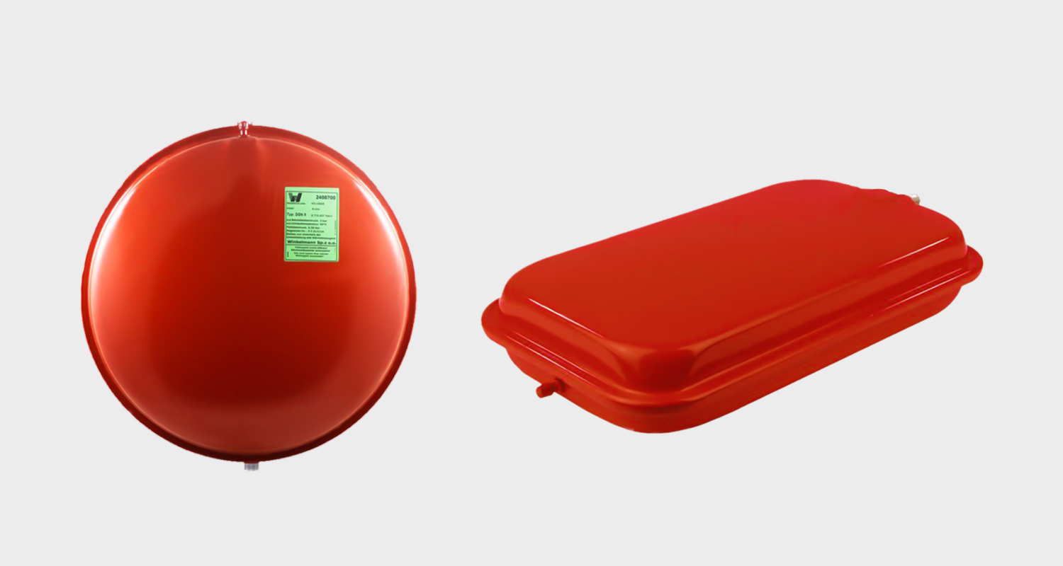 منبع انبساط گرد و مکعبی پکیج دیواری