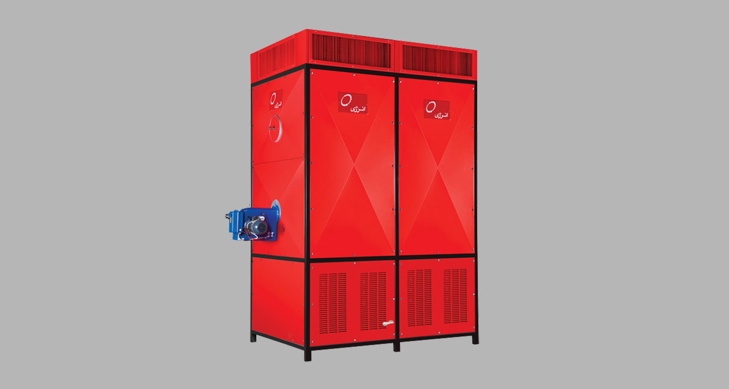 یک هیتر کابینتی بزرگ برای فضاهای صنعتی